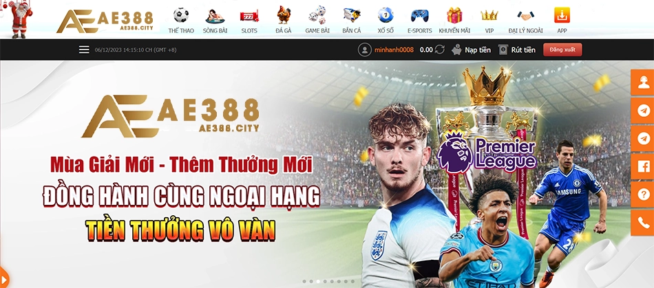 nhà cái cam kết độc quyền khi tham gia cá cược tại AE388