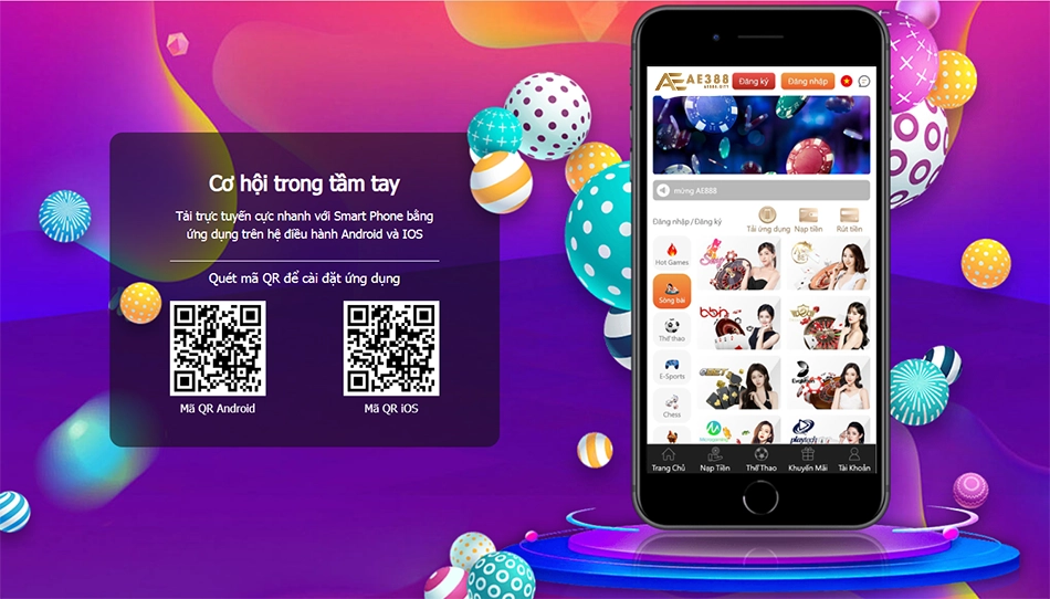 các bước hướng dẫn cách tải app AE388 về điện thoại nhanh chóng