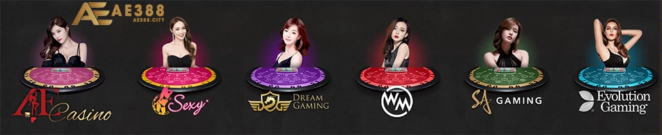 những top trò chơi Live casino AE388 đặc biệt thu hút người chơi